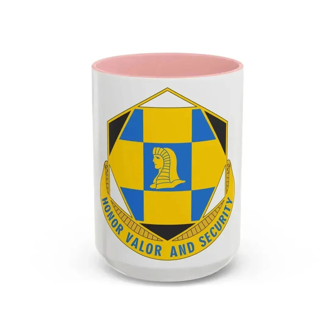 66 Military Intelligence Brigade 2 (U.S. Army) Accent Coffee Mug 15oz Pink - Go Mug Yourself