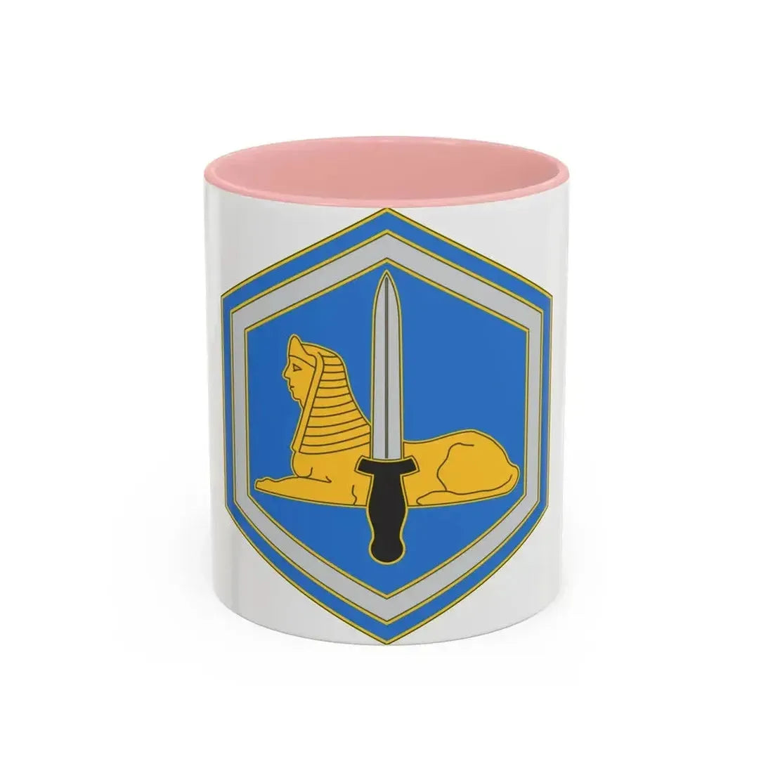 66 Military Intelligence Brigade 3 (U.S. Army) Accent Coffee Mug 11oz Pink - Go Mug Yourself