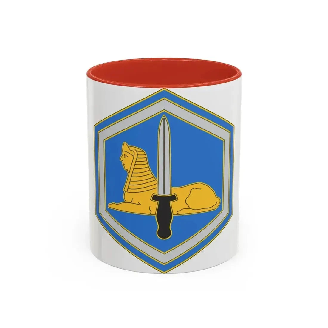 66 Military Intelligence Brigade 3 (U.S. Army) Accent Coffee Mug 11oz Red - Go Mug Yourself
