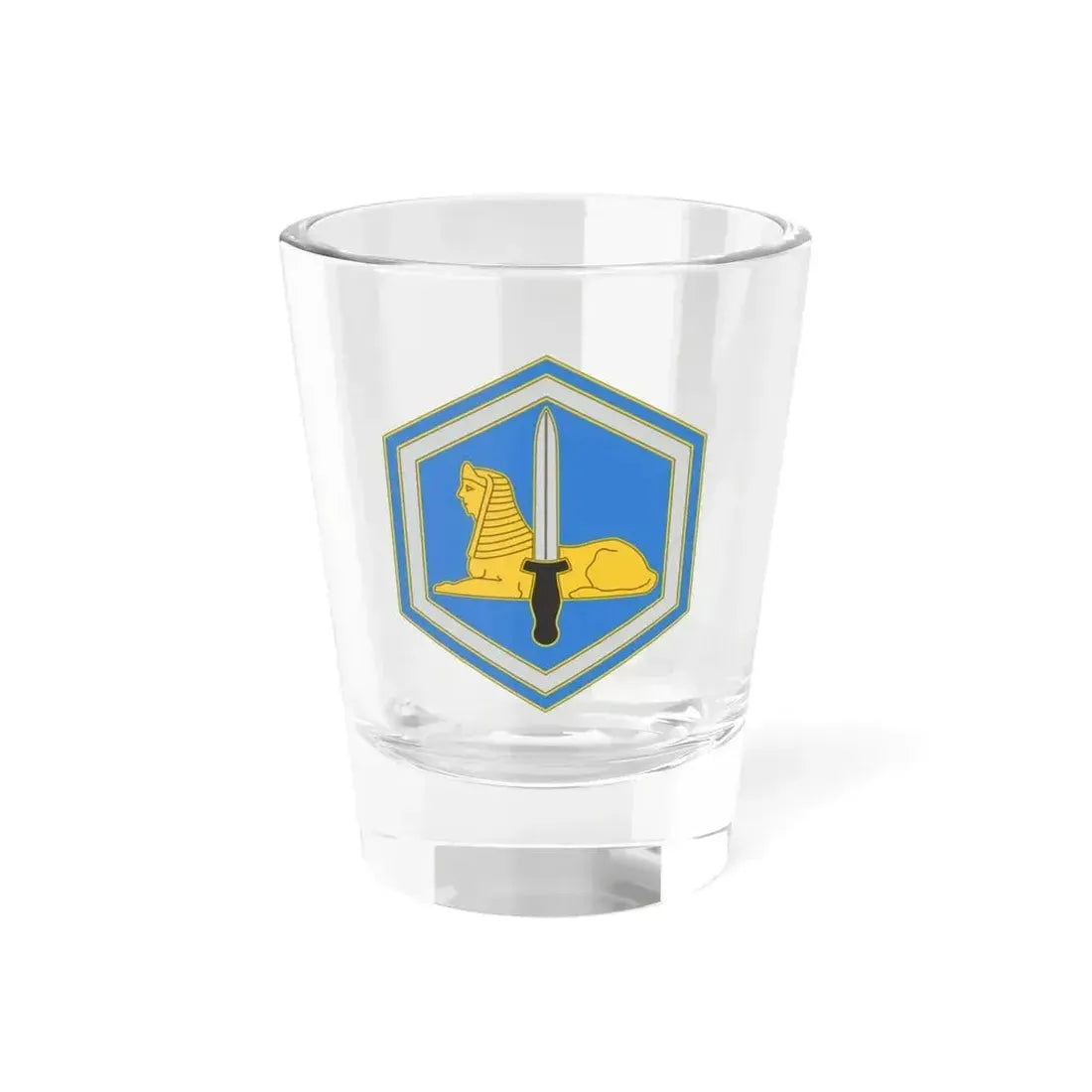 66 Military Intelligence Brigade 3 (U.S. Army) Shot Glass 1.5oz 1.5oz - Go Mug Yourself