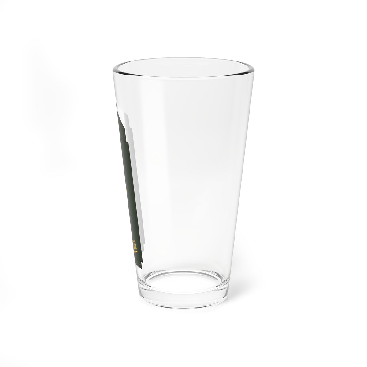 07 UAEA 1LT (United Arab Emirates) (Military Rank) Pint Glass 16oz