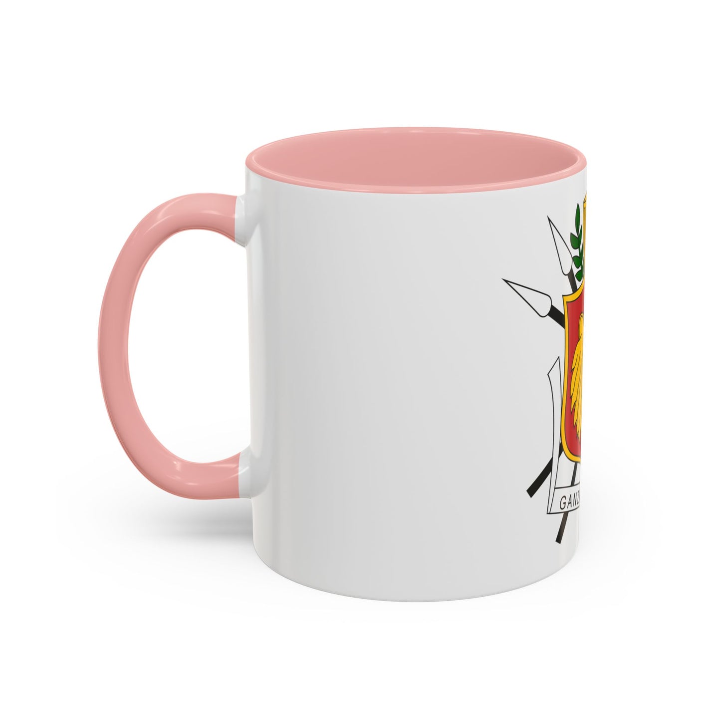 Coat of arms of the Kingdom of Burundi - Accent Coffee Mug