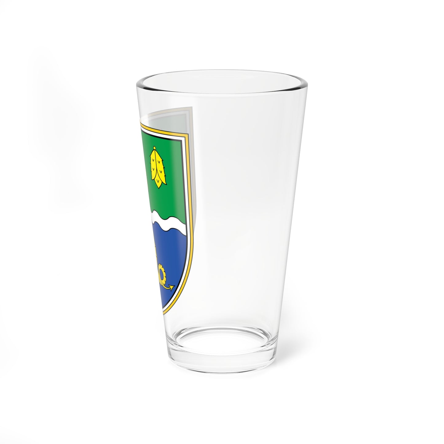 Coat of arms of Žiri (Slovenia) (Coat of Arms) Pint Glass 16oz