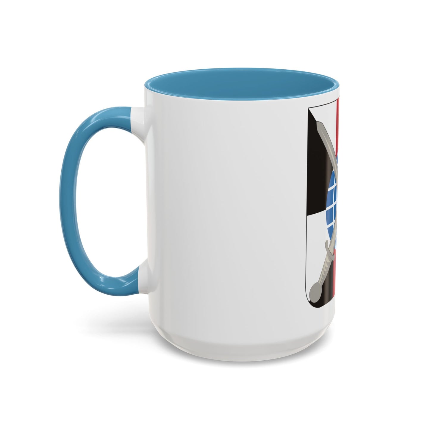 527 Military Intelligence Battalion 2 (U.S. Army) Accent Coffee Mug