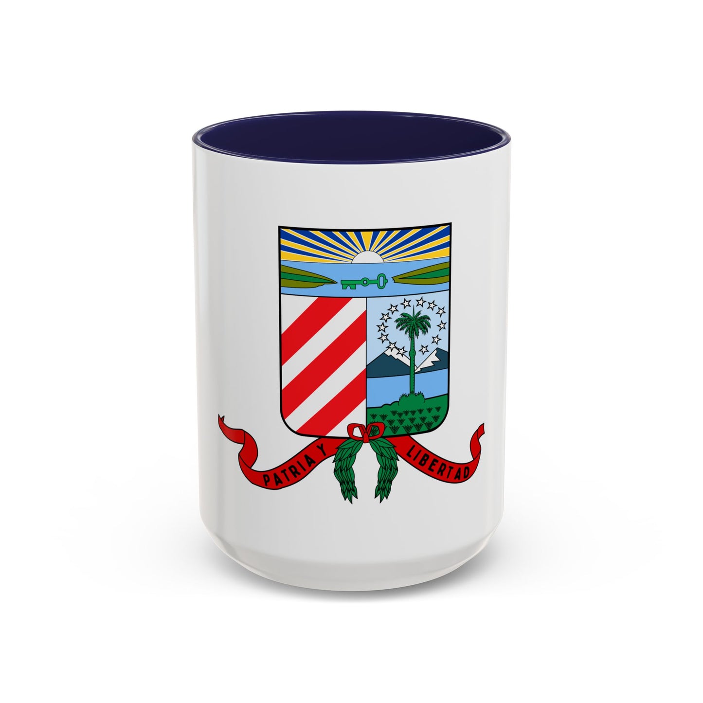 Coat of arms of the Cuban Filibuster Movement - Accent Coffee Mug