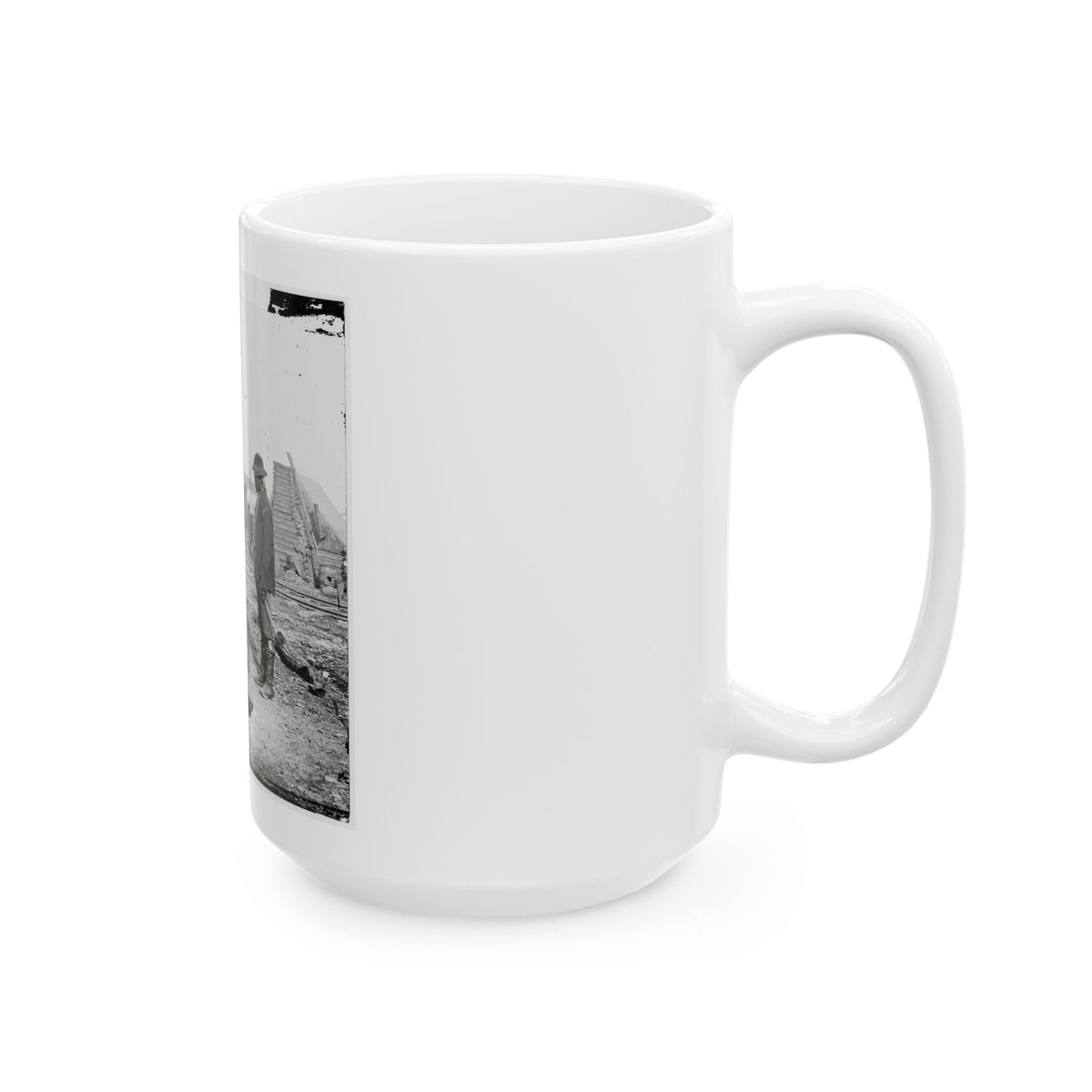 City Point, Va. African American Army Cook At Work (U.S. Civil War) White Coffee Mug