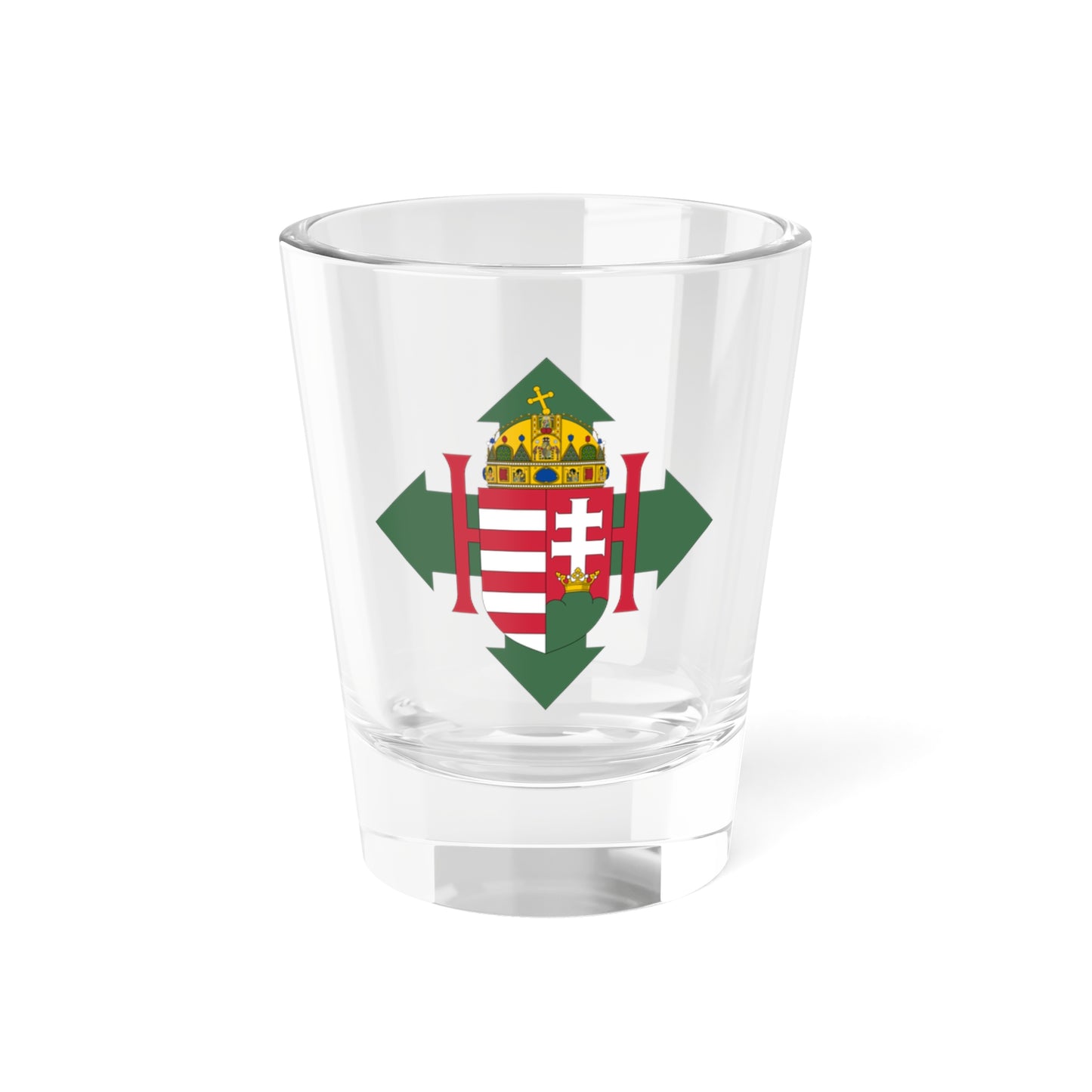 Coat of arms of Hungary (1945) - Shot Glass 1.5oz