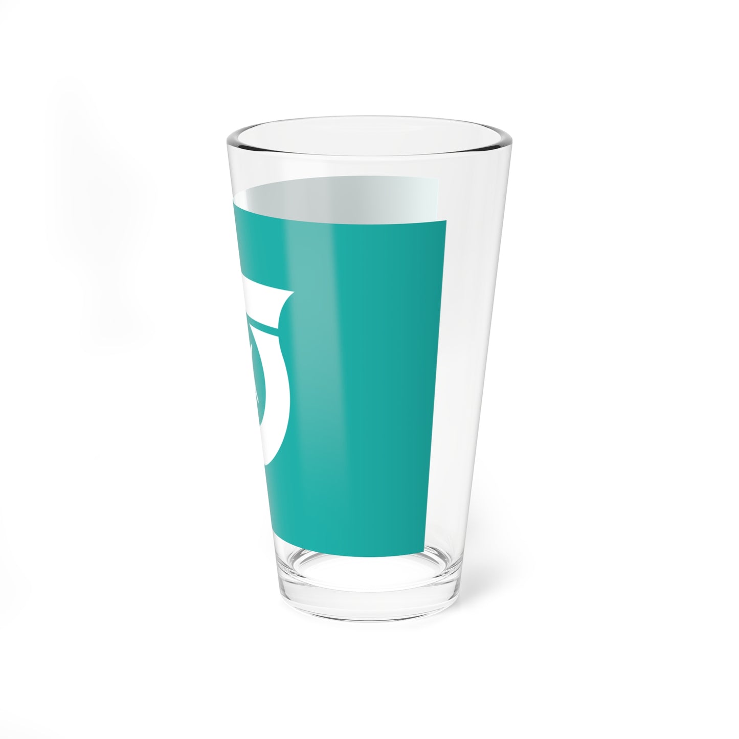 Flag of Shiroi Chiba (Japan) Pint Glass 16oz