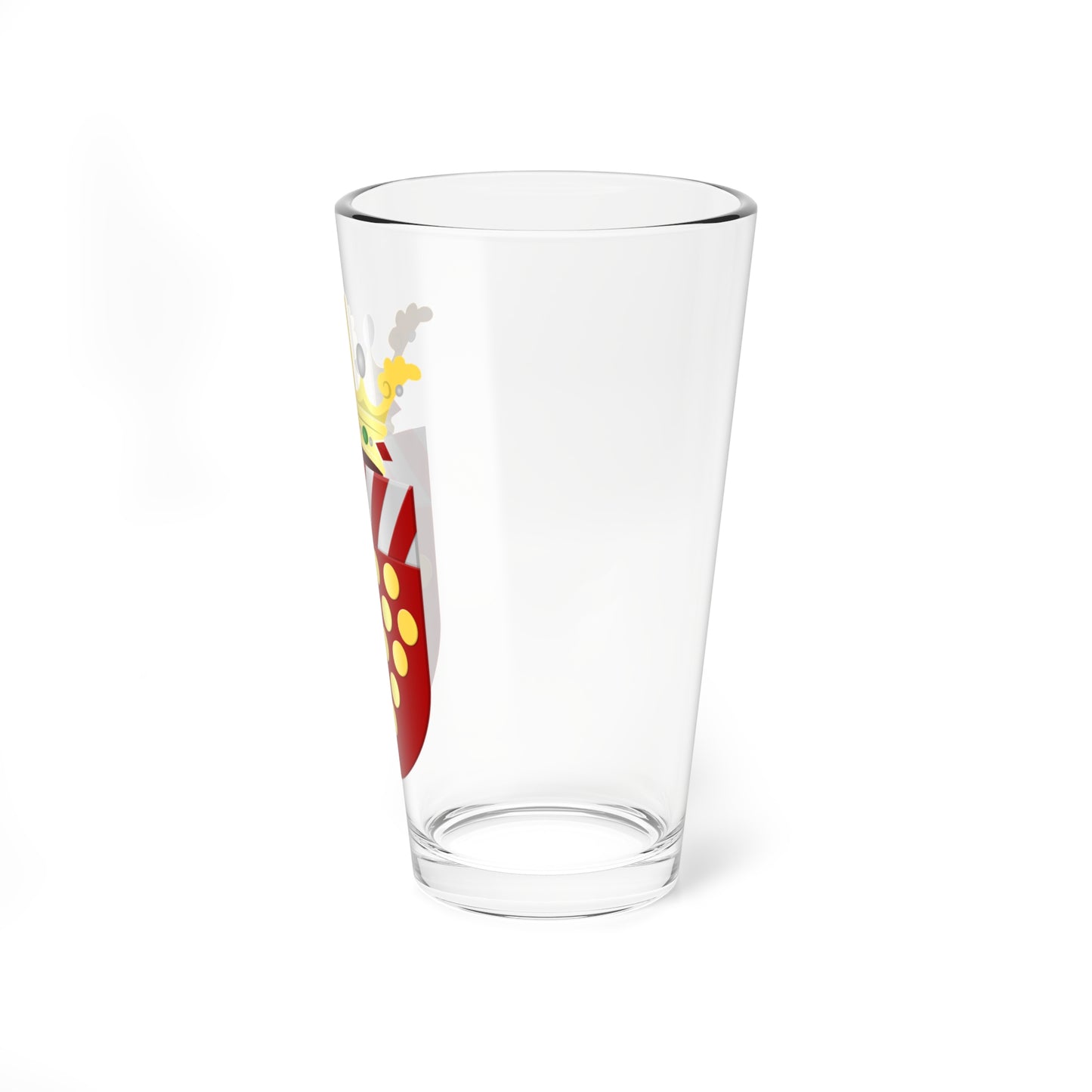 De Wijk wapen (Netherlands) (Coat of Arms) Pint Glass 16oz