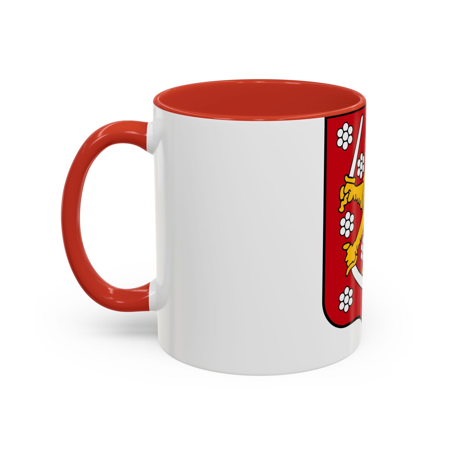 Coats of arms of the Grand Duchy of Finland - Accent Coffee Mug
