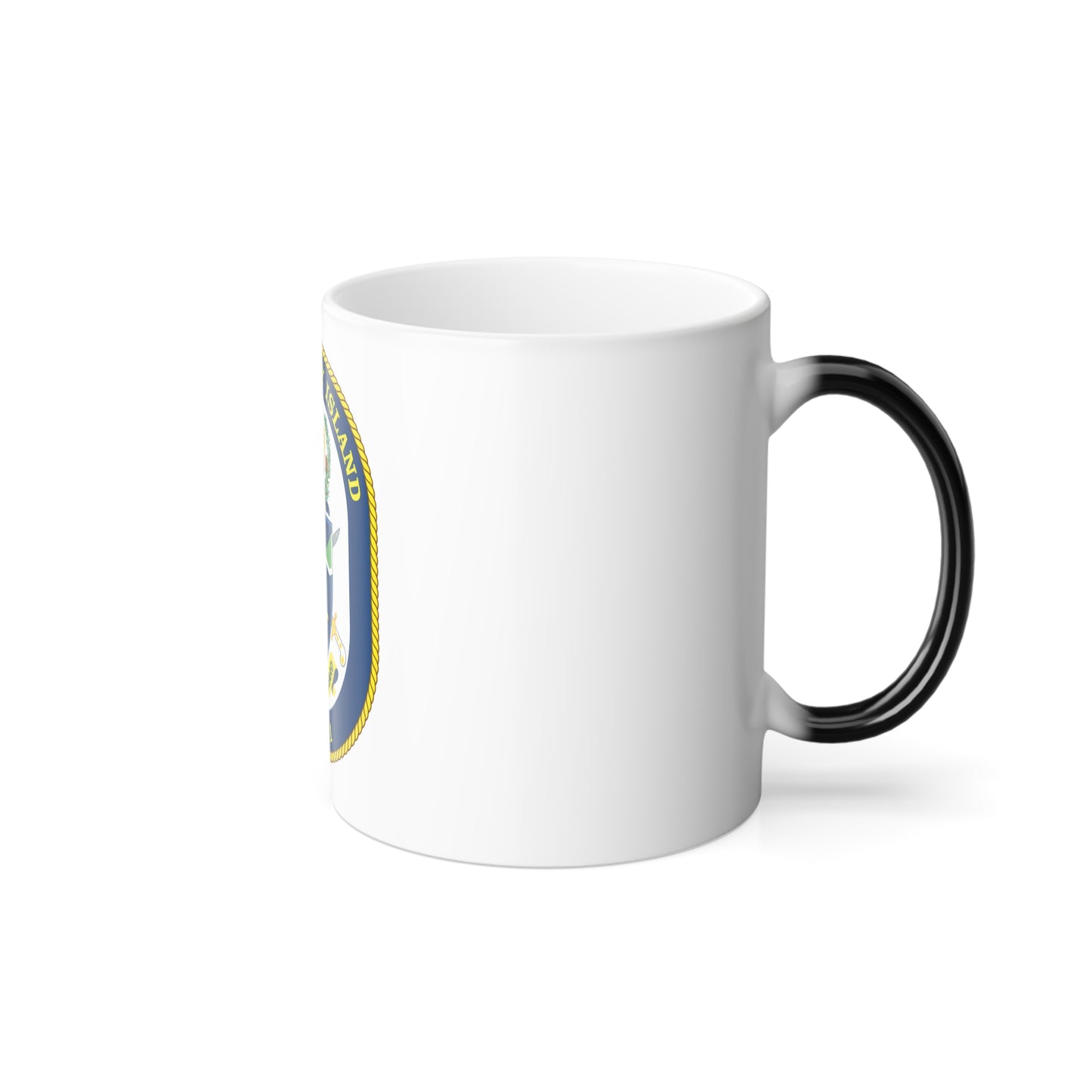 USS Whidbey Island LSD 41 (U.S. Navy) Color Changing Mug 11oz