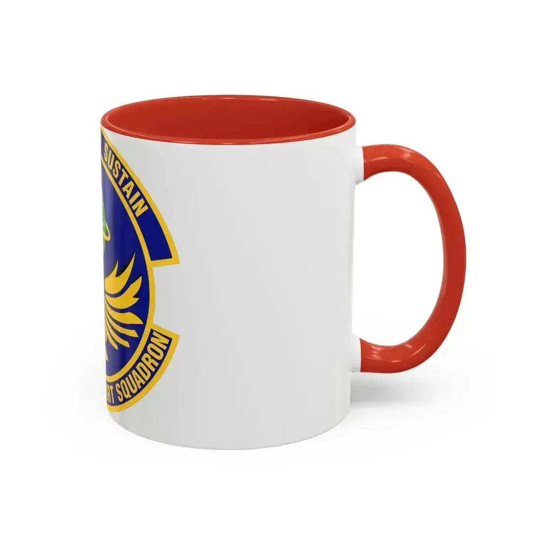 66th Force Support Squadron (U.S. Air Force) Accent Coffee Mug - Go Mug Yourself