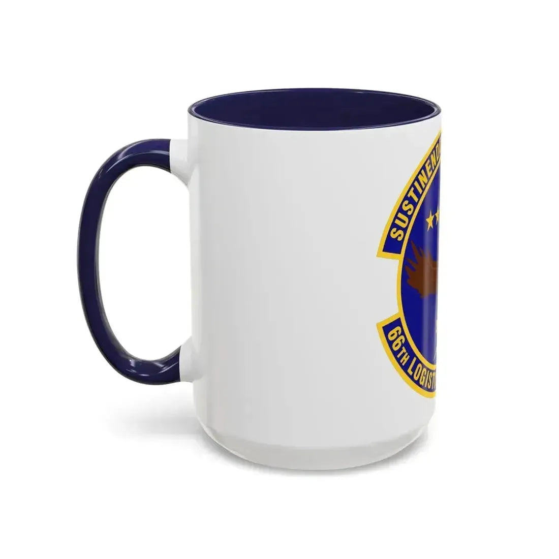 66th Logistics Readiness Squadron (U.S. Air Force) Accent Coffee Mug - Go Mug Yourself