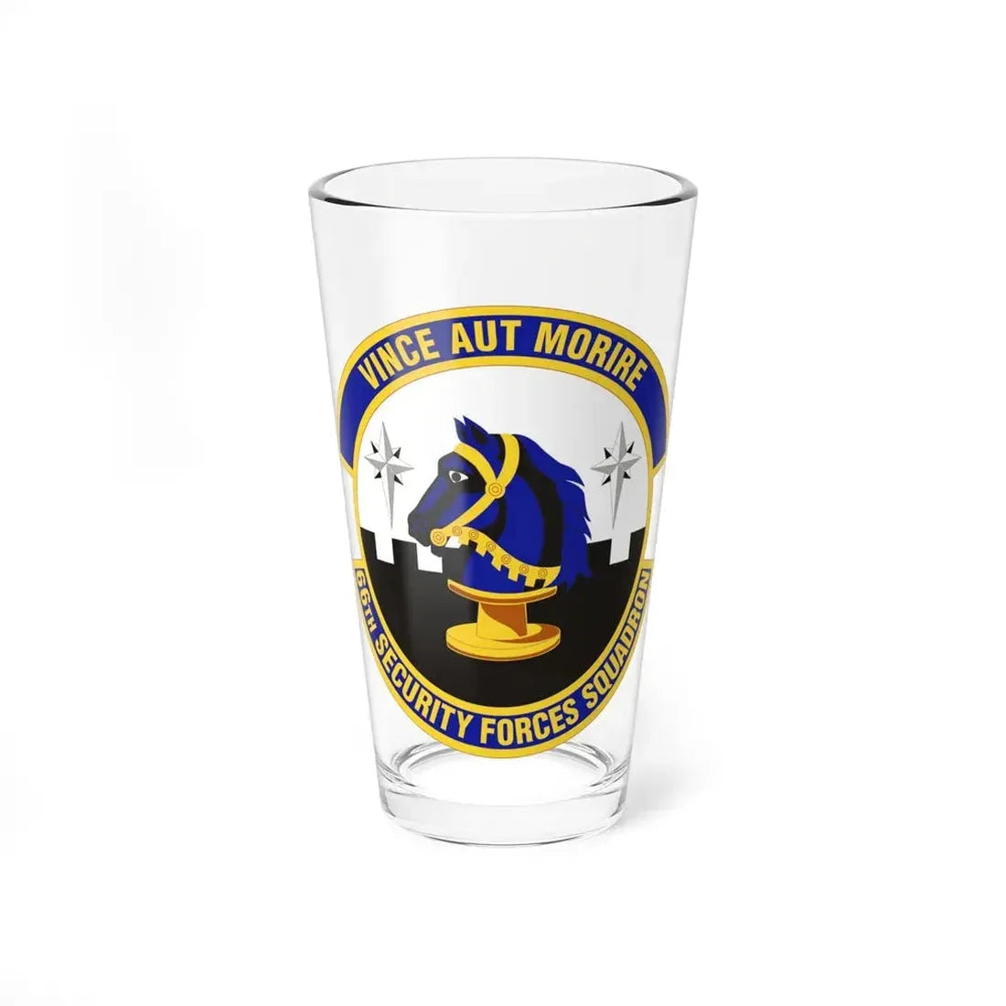 66th Security Forces Squadron (U.S. Air Force) Pint Glass 16oz 16oz - Go Mug Yourself