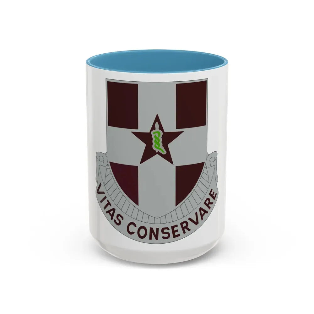 67 Medical Group (U.S. Army) Accent Coffee Mug 15oz Light Blue - Go Mug Yourself