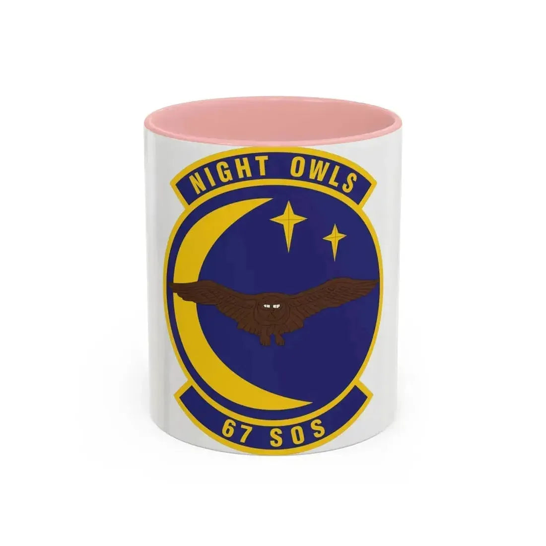 67 Special Operations Squadron AFSOC (U.S. Air Force) Accent Coffee Mug 11oz Pink - Go Mug Yourself