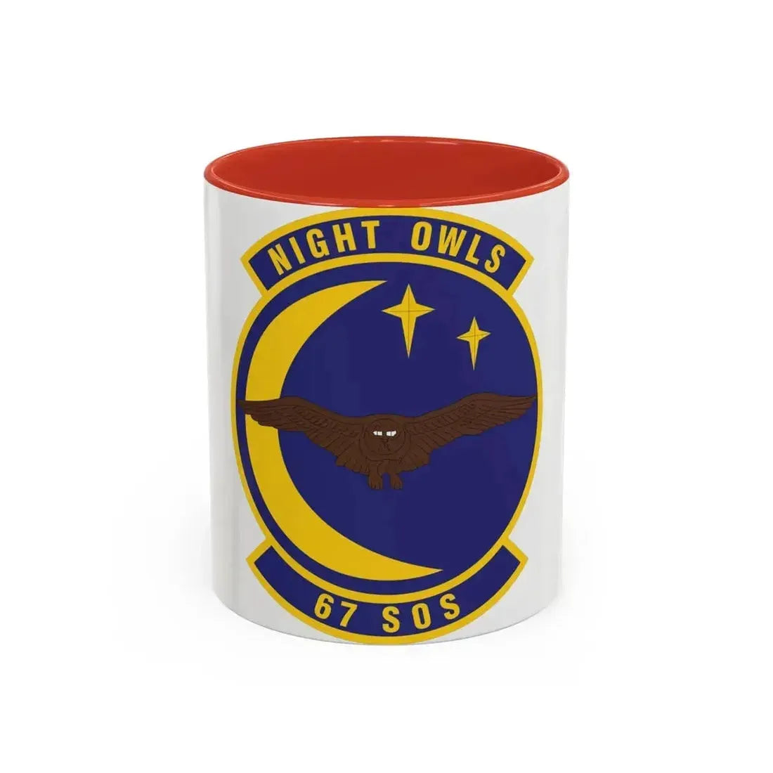 67 Special Operations Squadron AFSOC (U.S. Air Force) Accent Coffee Mug 11oz Red - Go Mug Yourself