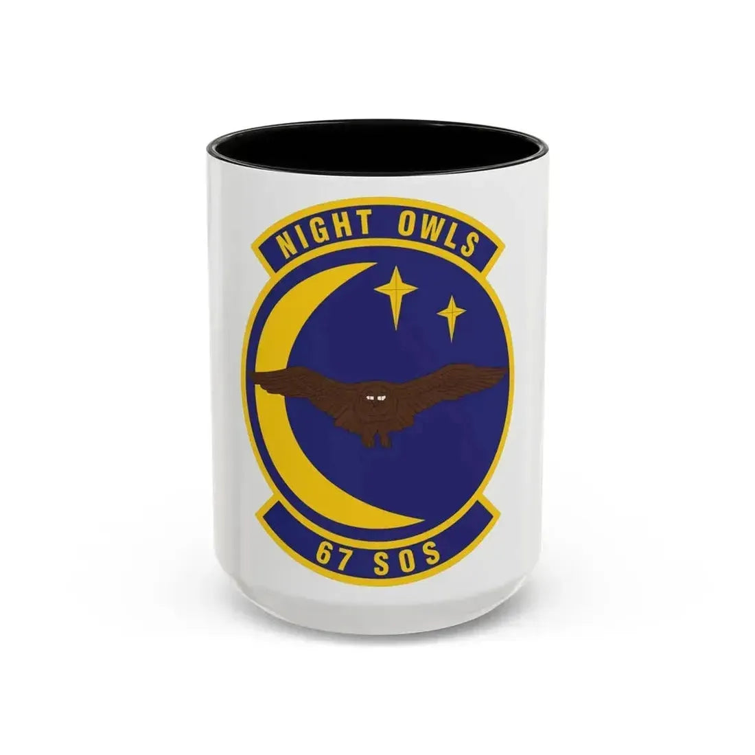 67 Special Operations Squadron AFSOC (U.S. Air Force) Accent Coffee Mug 15oz Black - Go Mug Yourself