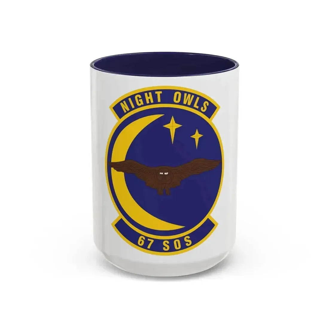 67 Special Operations Squadron AFSOC (U.S. Air Force) Accent Coffee Mug 15oz Navy - Go Mug Yourself