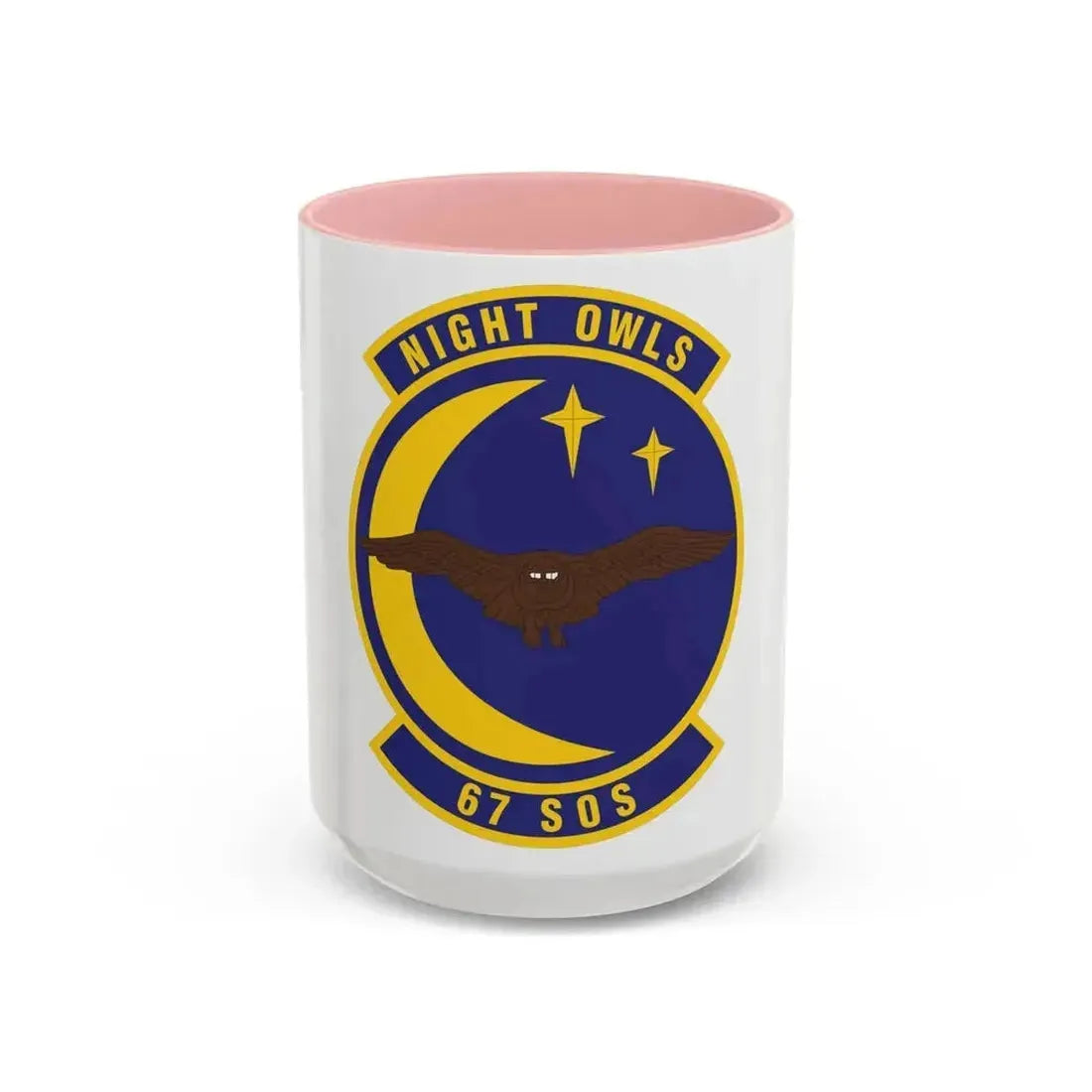 67 Special Operations Squadron AFSOC (U.S. Air Force) Accent Coffee Mug 15oz Pink - Go Mug Yourself