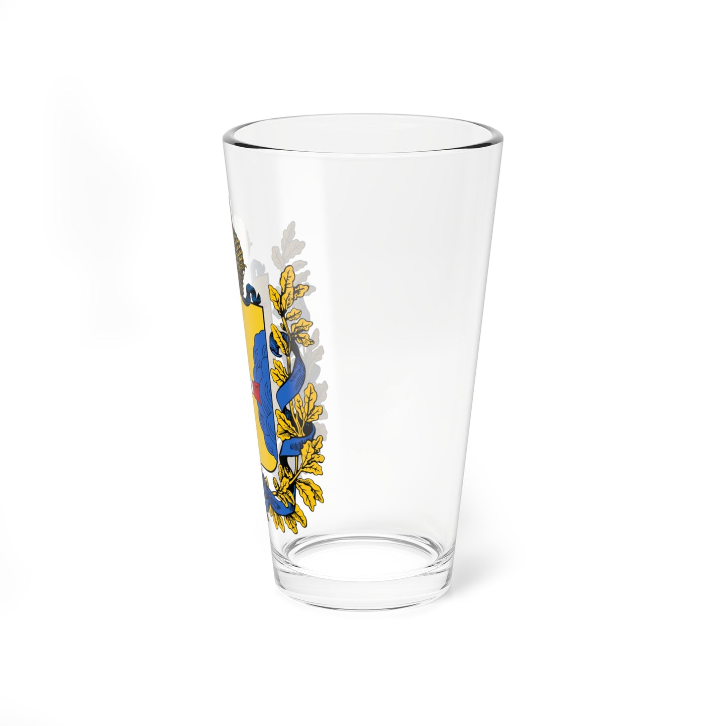 Coat of arms of Vyatka Governorate 1856 (Russia) (Coat of Arms) Pint Glass 16oz