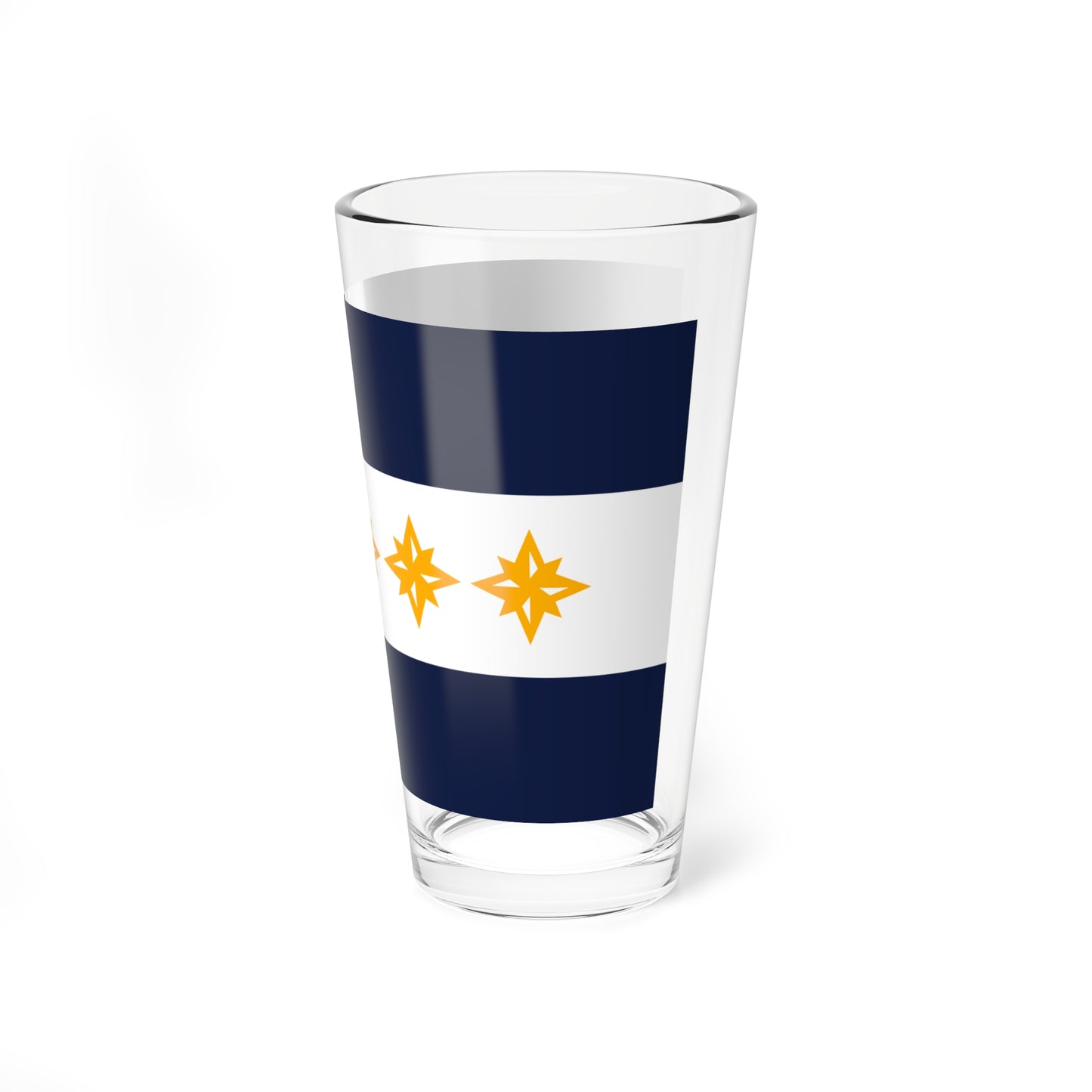 Flag of Wheeling, West Virginia - Pint Glass 16oz