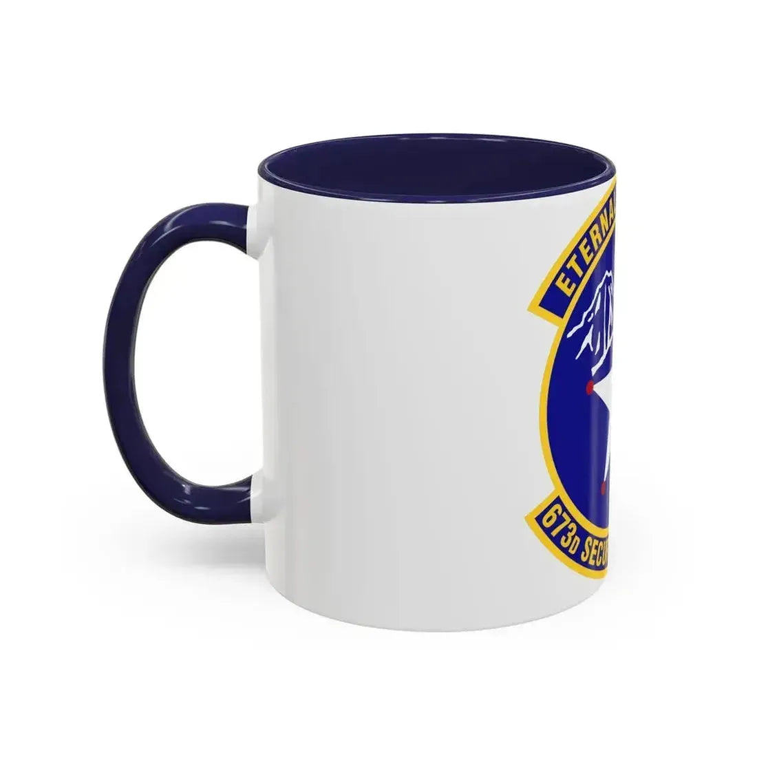 673 Security Forces Squadron PACAF (U.S. Air Force) Accent Coffee Mug - Go Mug Yourself