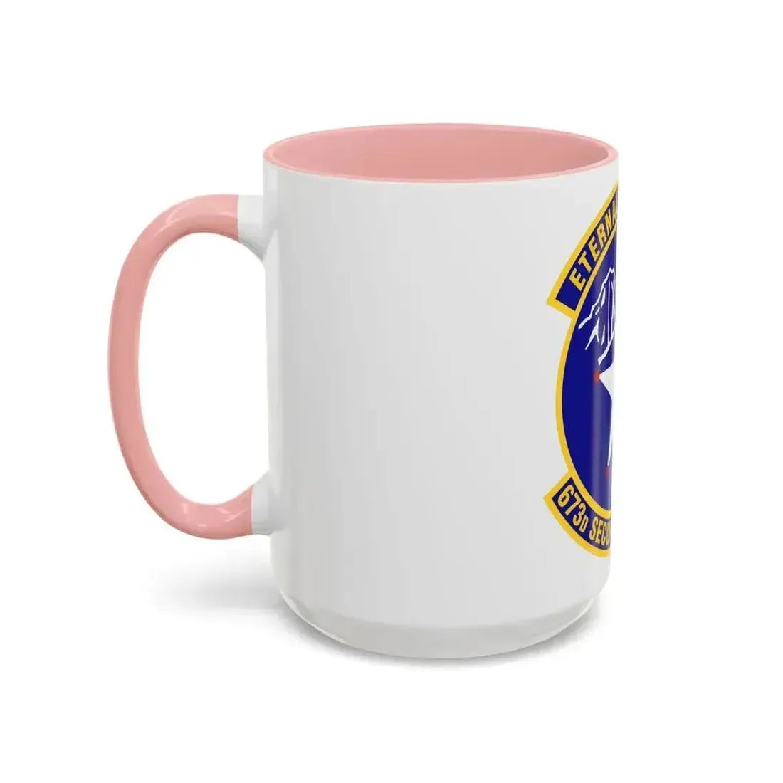 673 Security Forces Squadron PACAF (U.S. Air Force) Accent Coffee Mug - Go Mug Yourself