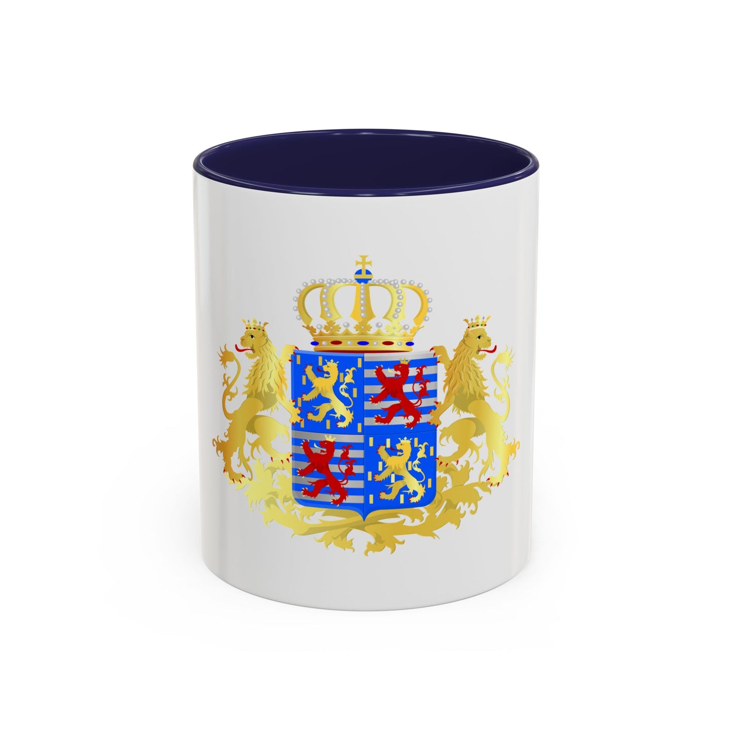 Middle coat of arms of the Grand Dukes of Luxembourg prior to 2000 - Accent Coffee Mug