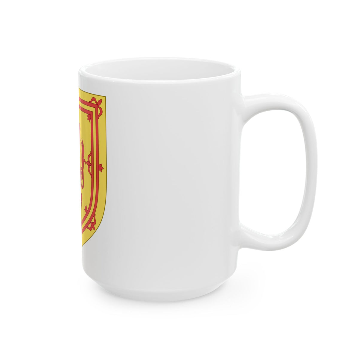 Royal Arms of the Kingdom of Scotland - White Coffee Mug