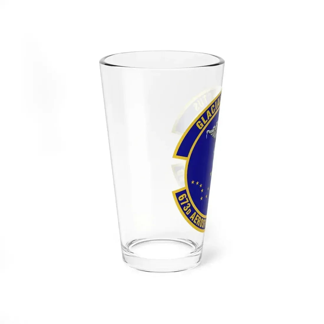 673d Aerospace Medicine Squadron (U.S. Air Force) Pint Glass 16oz - Go Mug Yourself
