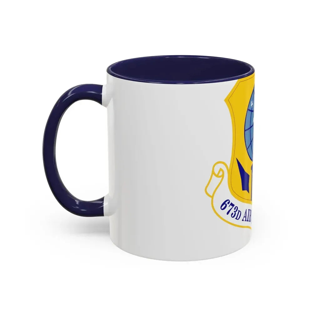 673d Air Base Wing (U.S. Air Force) Accent Coffee Mug - Go Mug Yourself