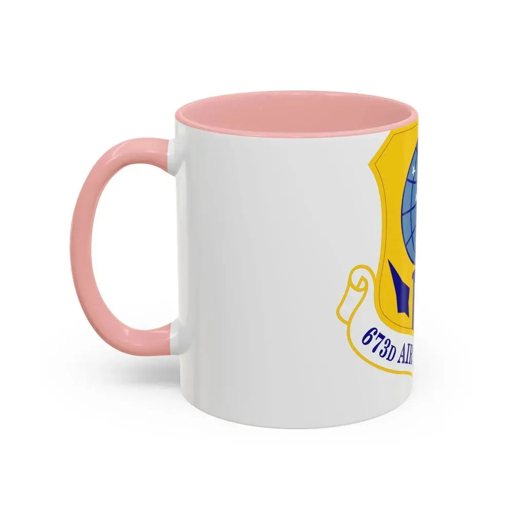 673d Air Base Wing (U.S. Air Force) Accent Coffee Mug - Go Mug Yourself