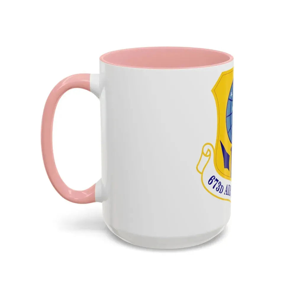 673d Air Base Wing (U.S. Air Force) Accent Coffee Mug - Go Mug Yourself