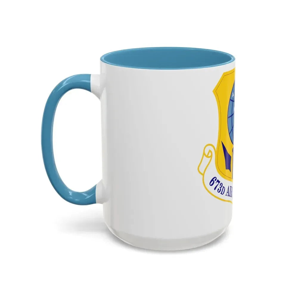 673d Air Base Wing (U.S. Air Force) Accent Coffee Mug - Go Mug Yourself