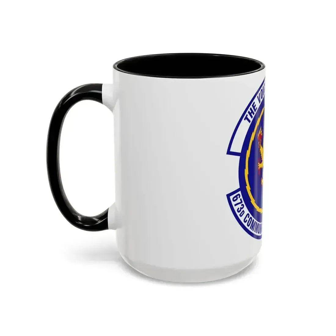 673d Communications Squadron (U.S. Air Force) Accent Coffee Mug - Go Mug Yourself