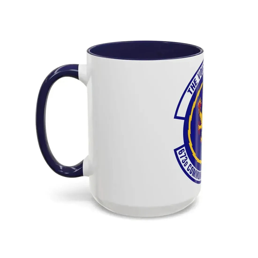 673d Communications Squadron (U.S. Air Force) Accent Coffee Mug - Go Mug Yourself