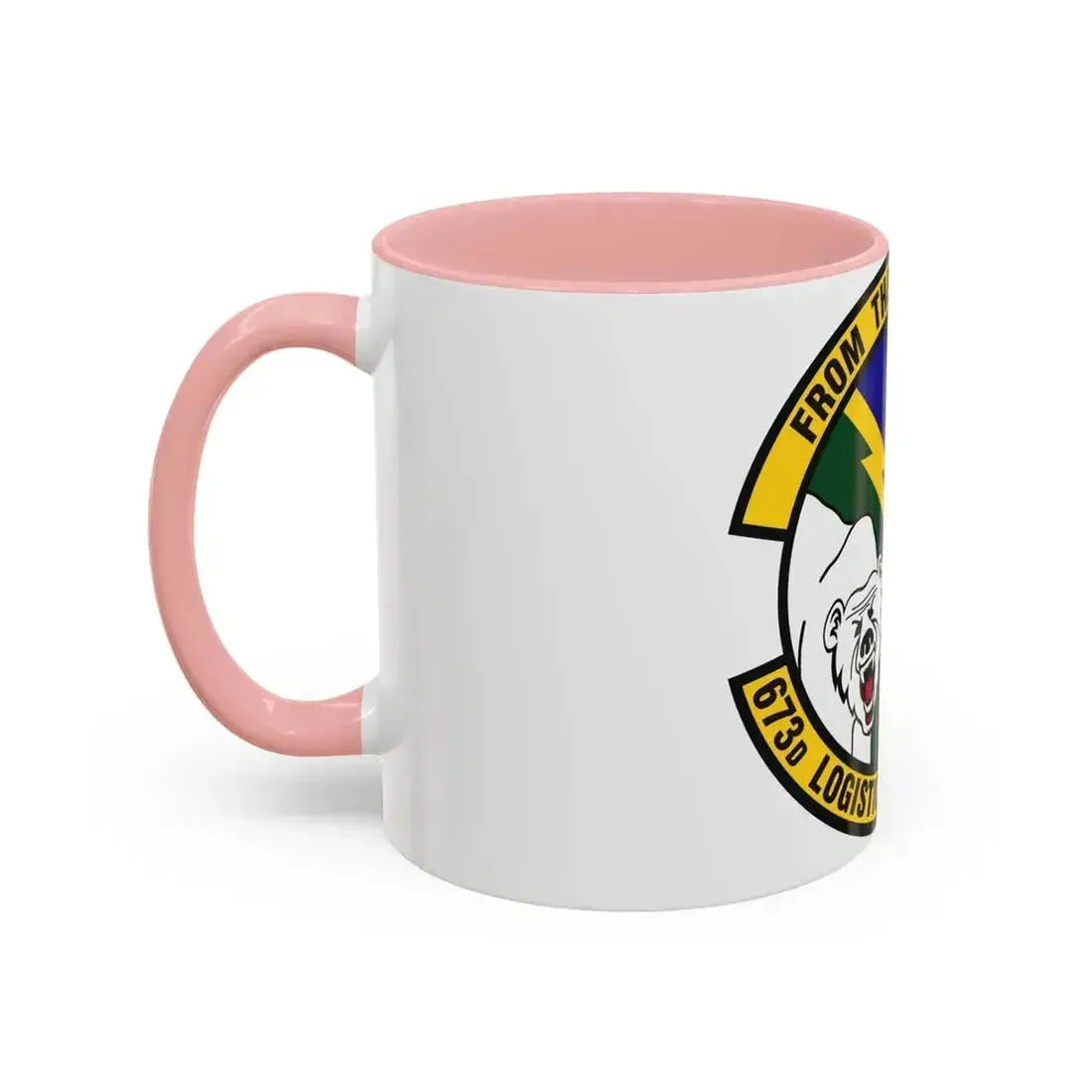 673d Logistics Readiness Squadron (U.S. Air Force) Accent Coffee Mug - Go Mug Yourself