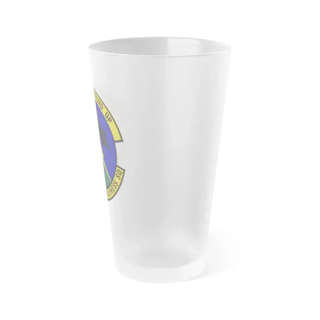 673d Logistics Readiness Squadron (U.S. Air Force) Frosted Pint Glass 16oz - Go Mug Yourself