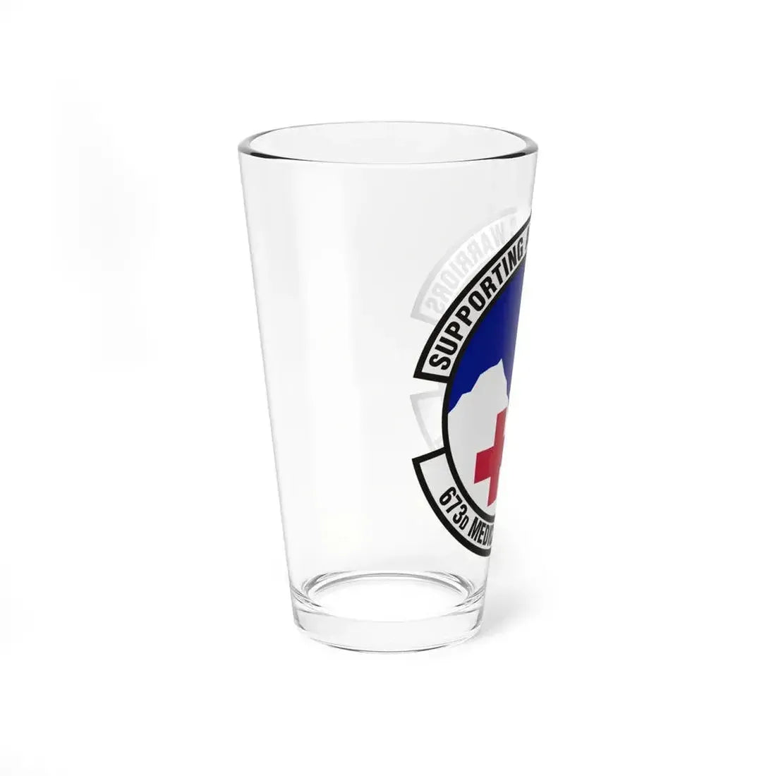 673d Medical Support Squadron (U.S. Air Force) Pint Glass 16oz - Go Mug Yourself