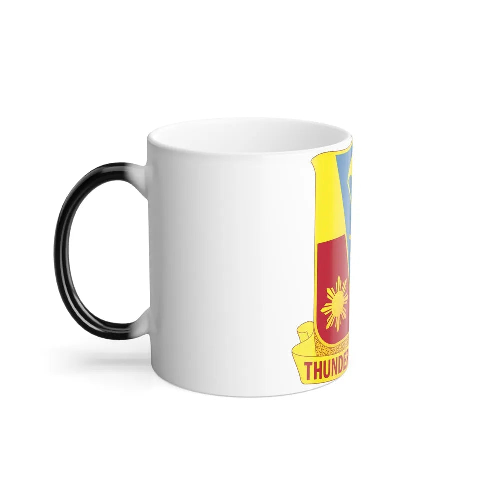 674th Airborne Field Artillery Battalion (U.S. Army) Color Changing Mug-Go Mug Yourself