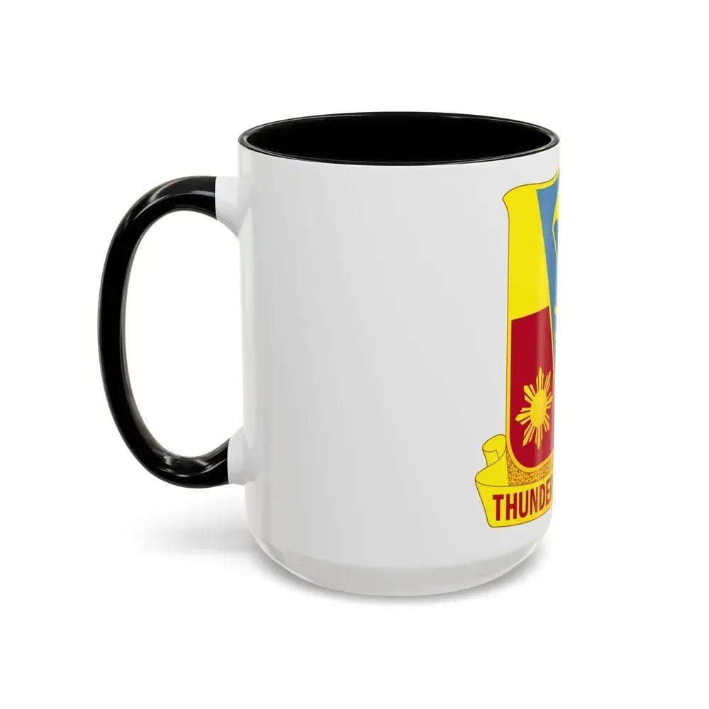 674th Airborne Field Artillery Battalion (U.S. Army) Accent Coffee Mug - Go Mug Yourself