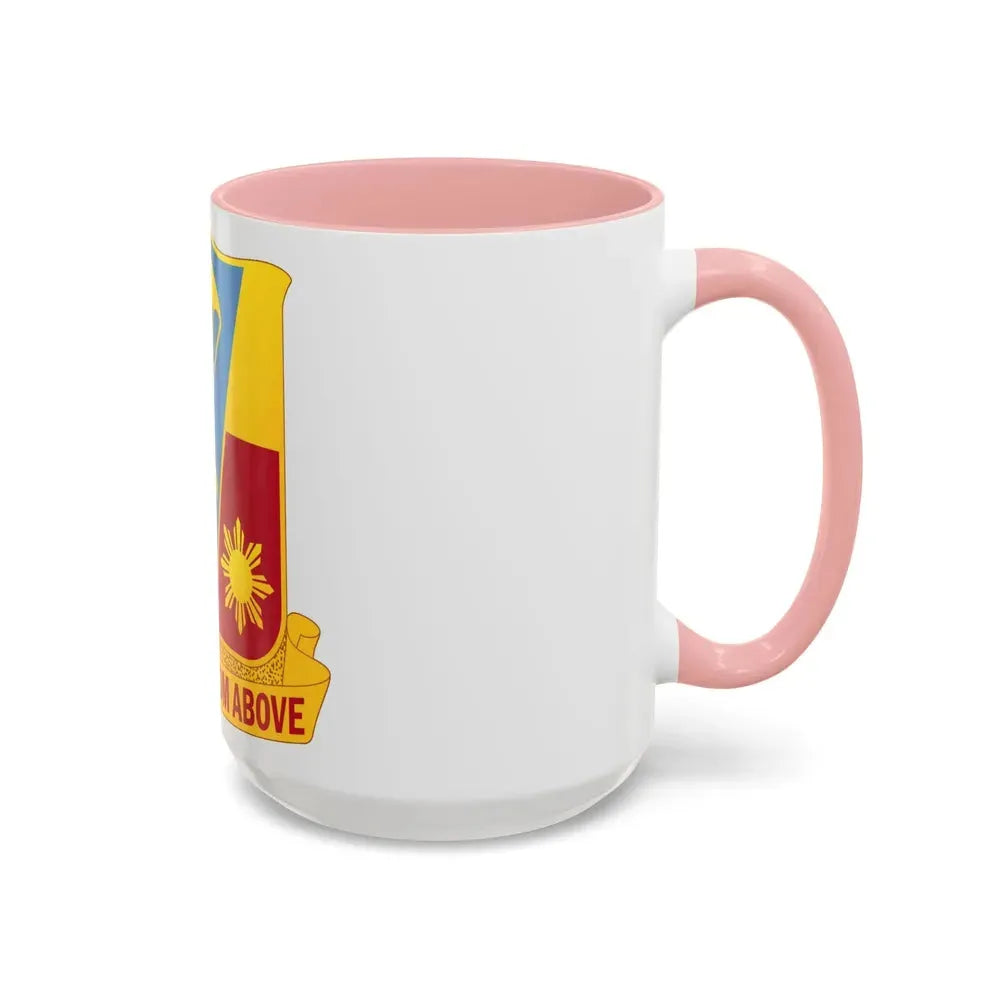 674th Airborne Field Artillery Battalion (U.S. Army) Accent Coffee Mug - Go Mug Yourself