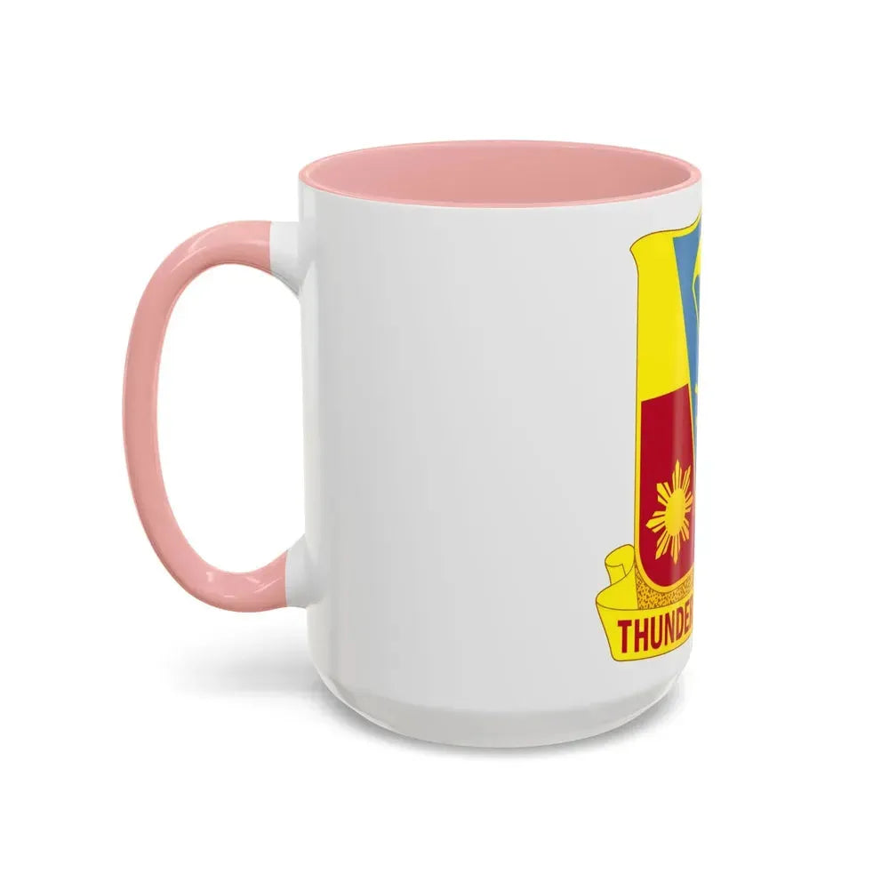 674th Airborne Field Artillery Battalion (U.S. Army) Accent Coffee Mug - Go Mug Yourself