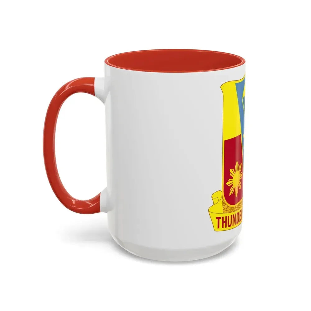 674th Airborne Field Artillery Battalion (U.S. Army) Accent Coffee Mug - Go Mug Yourself