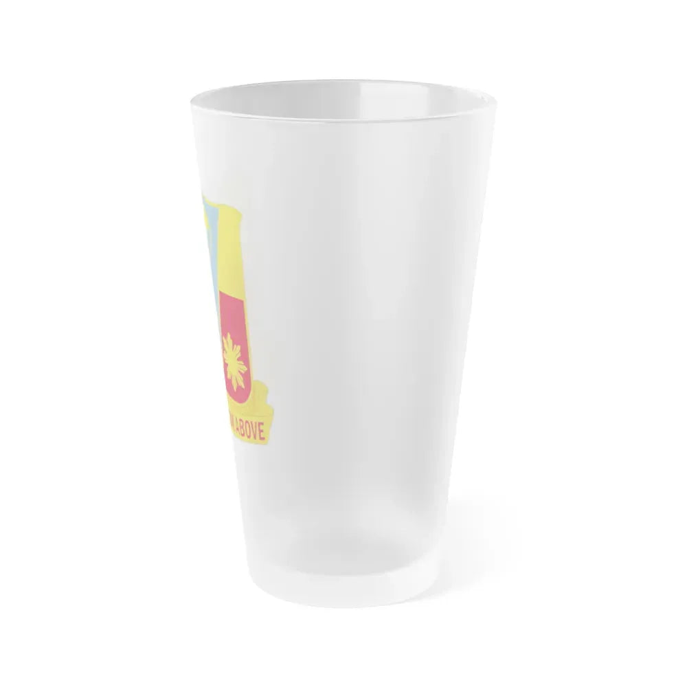 674th Airborne Field Artillery Battalion (U.S. Army) Frosted Pint Glass 16oz - Go Mug Yourself