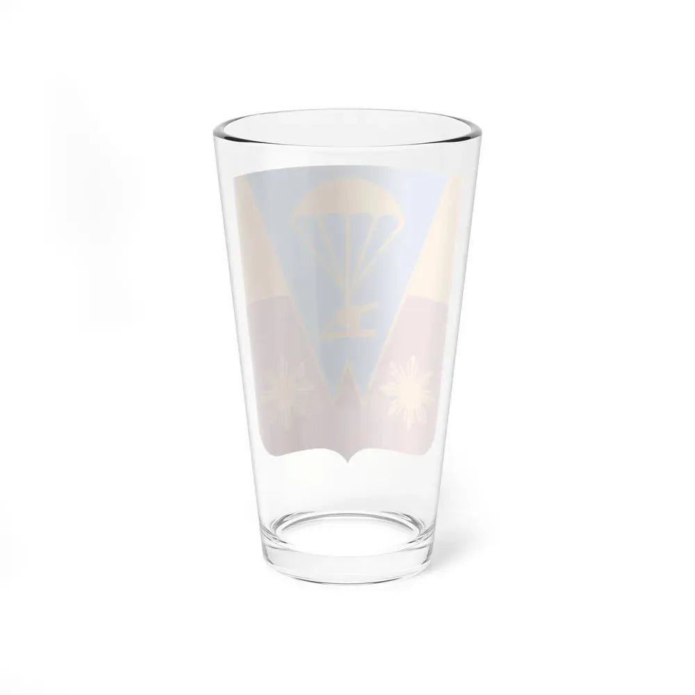 674th Airborne Field Artillery Battalion v2 (U.S. Army) Pint Glass 16oz - Go Mug Yourself