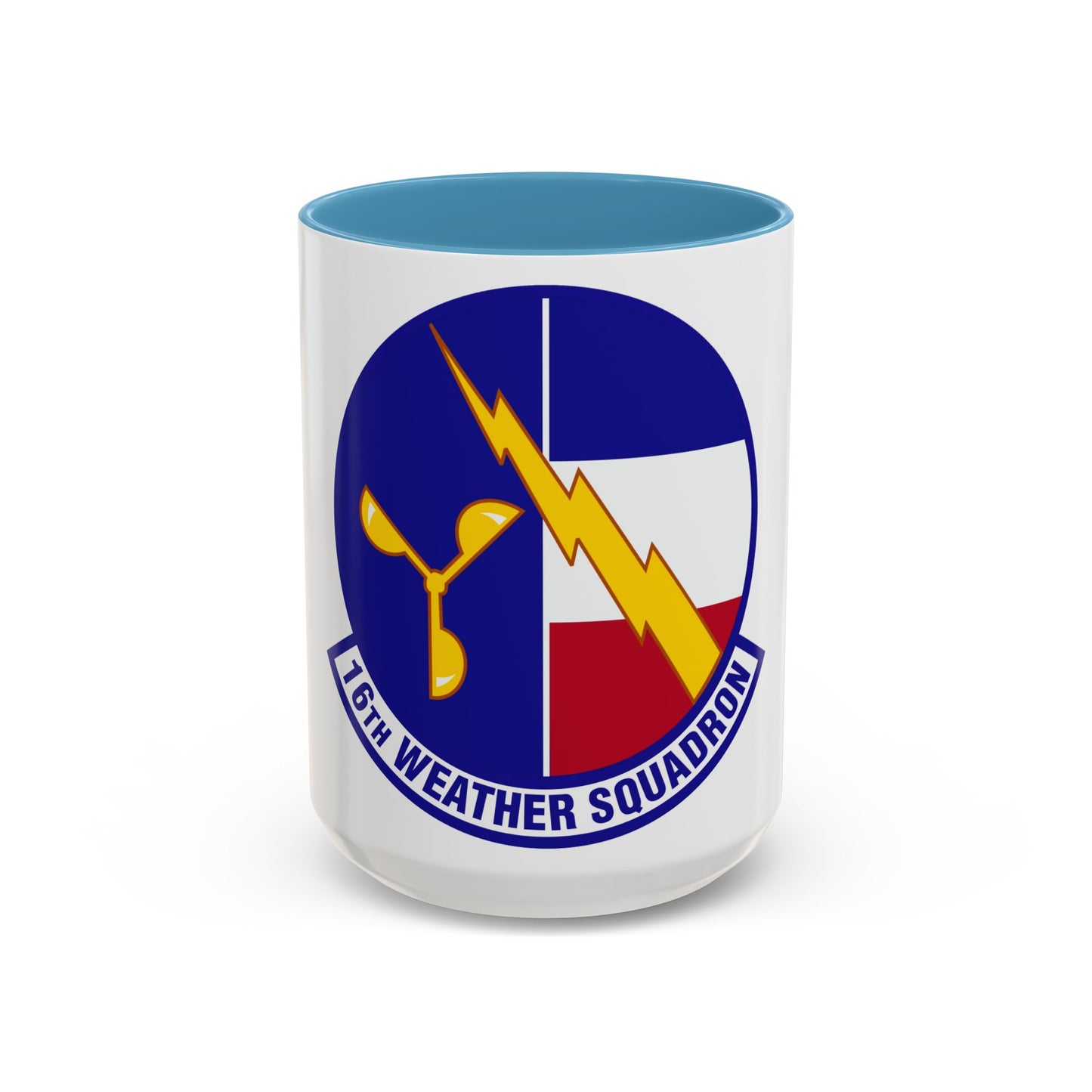 16 Weather Squadron AFWA (U.S. Air Force) Accent Coffee Mug