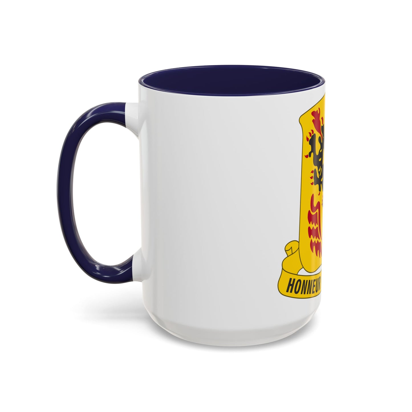 81 Airborne Antiaircraft Artillery Battalion (U.S. Army) Accent Coffee Mug