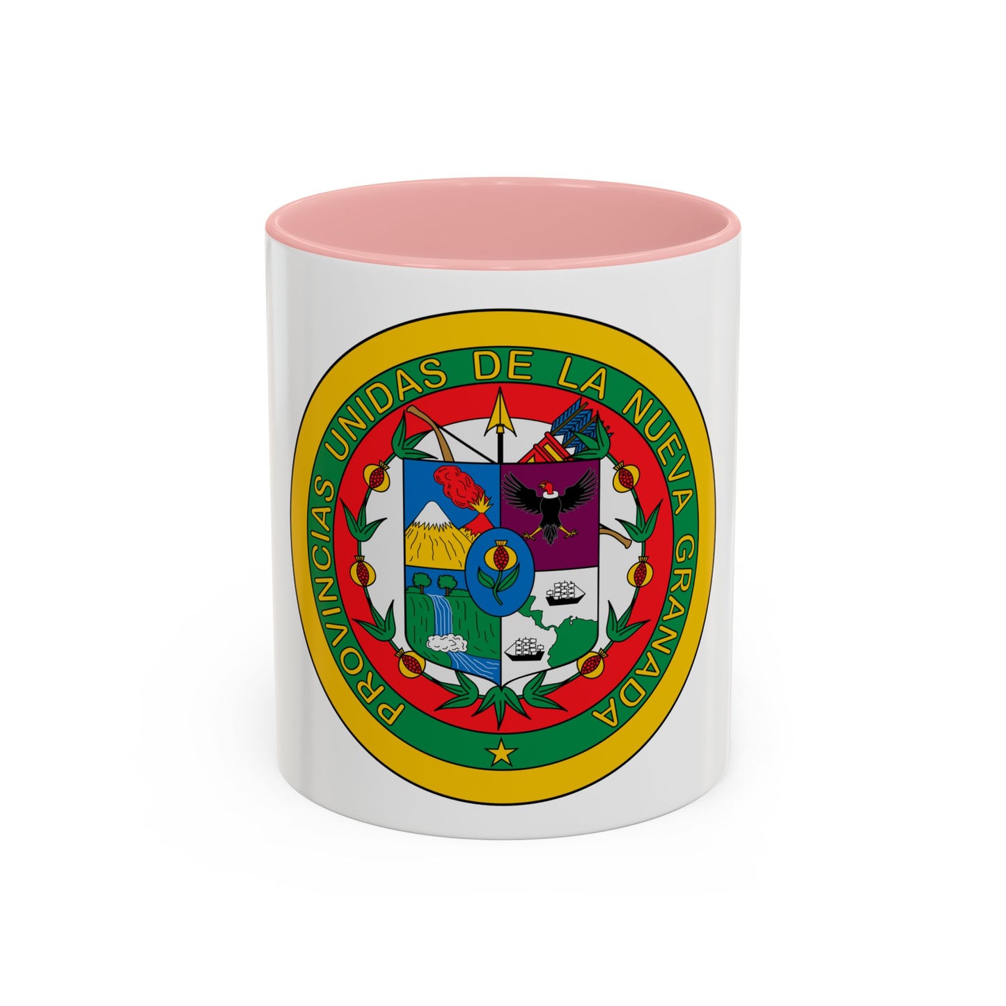 Coat of arms of United Provinces of New Granada 2 - Accent Coffee Mug
